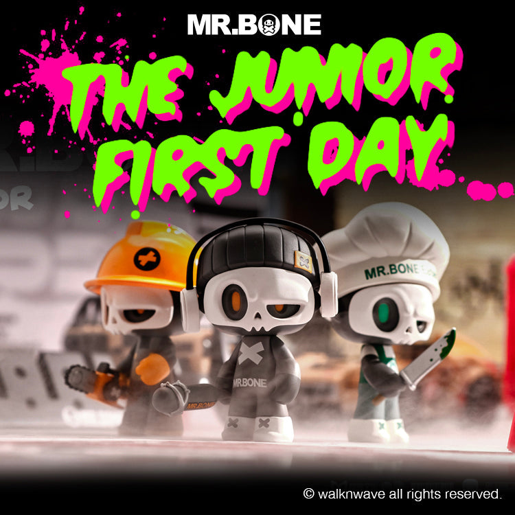 Mr.Bone - the Junior first day series – Walk&Wave