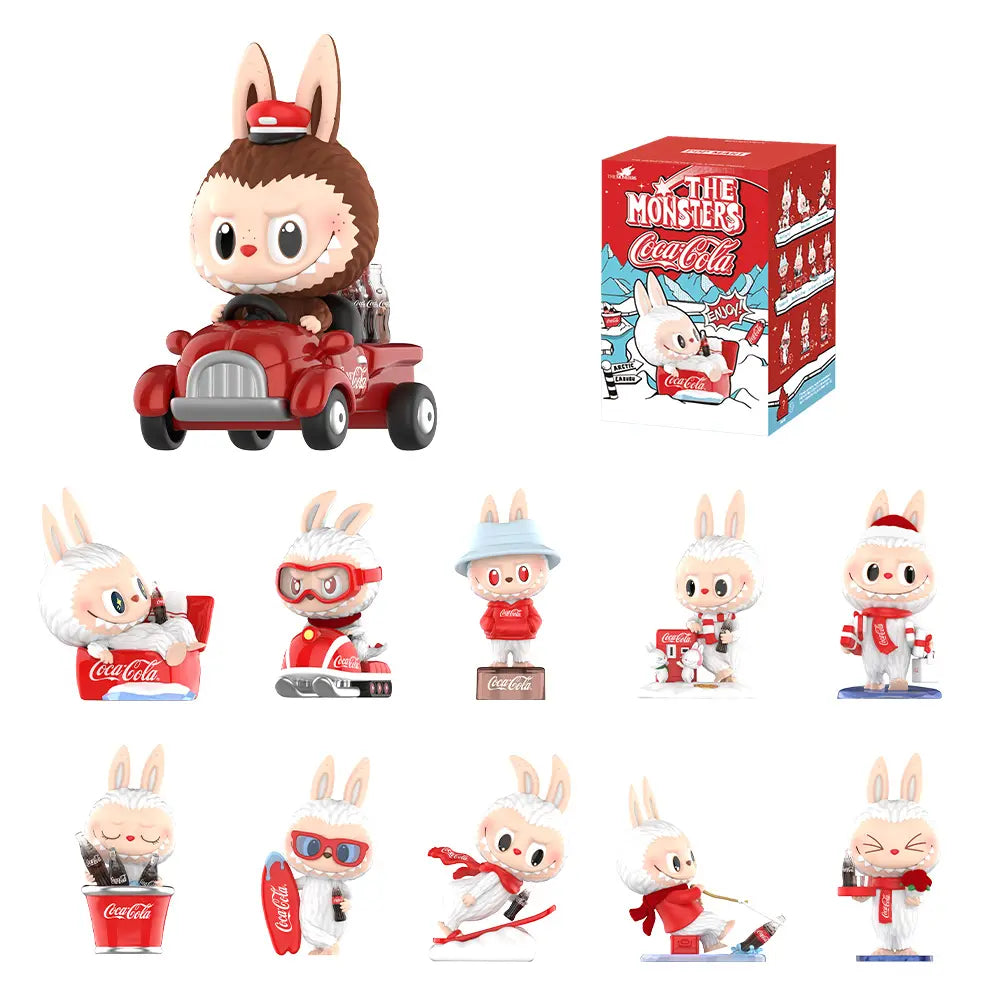The Monsters CoCa-Cola Series figures blind box