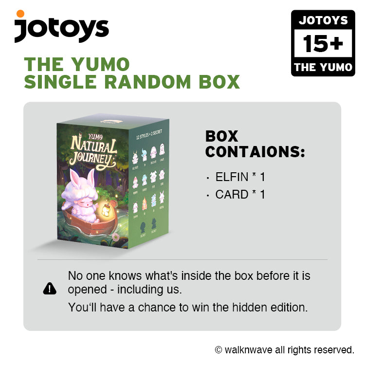Single Random box of YUMO the Natural Journey series