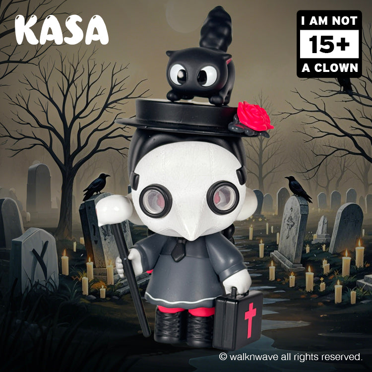 A whole set of KASA I am not a clown series