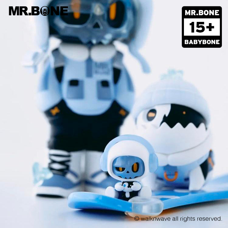 A whole set of Mr.Bone Babybone series