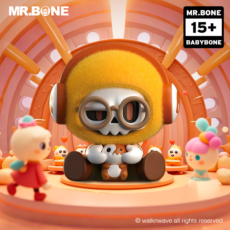 A whole set of Mr.Bone Babybone series