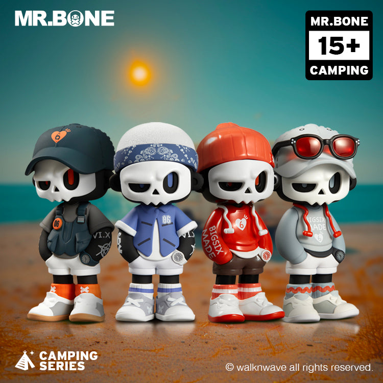 Four random boxes of the camping series