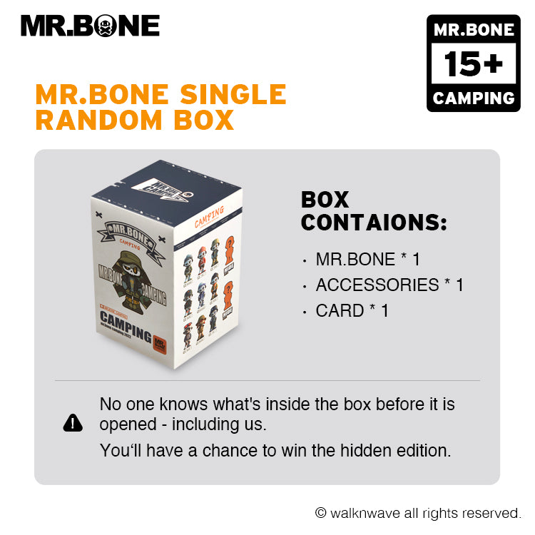 Single random box of the camping series