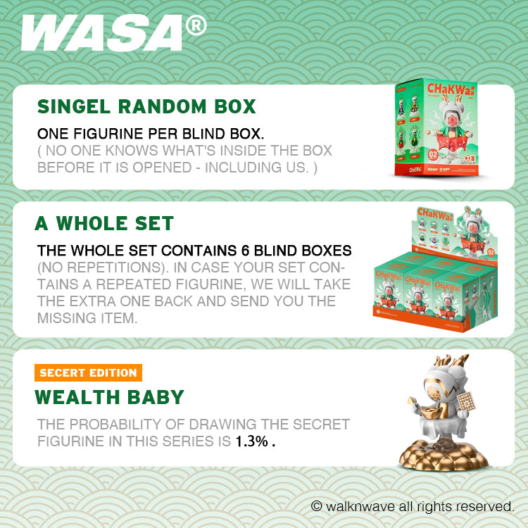 Single random box of WASA Chakwa206 series