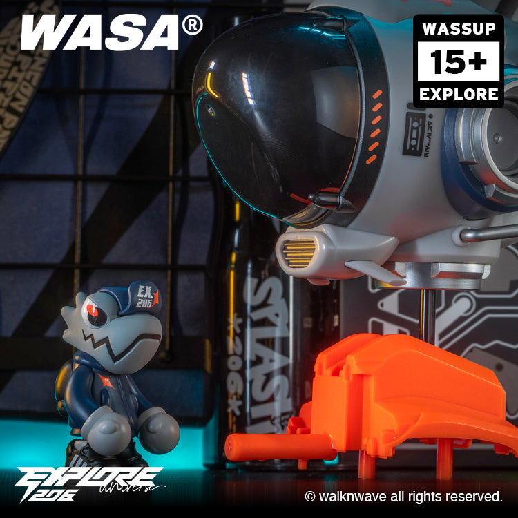 Three ramdon boxes of WASA EXPLORE206 series