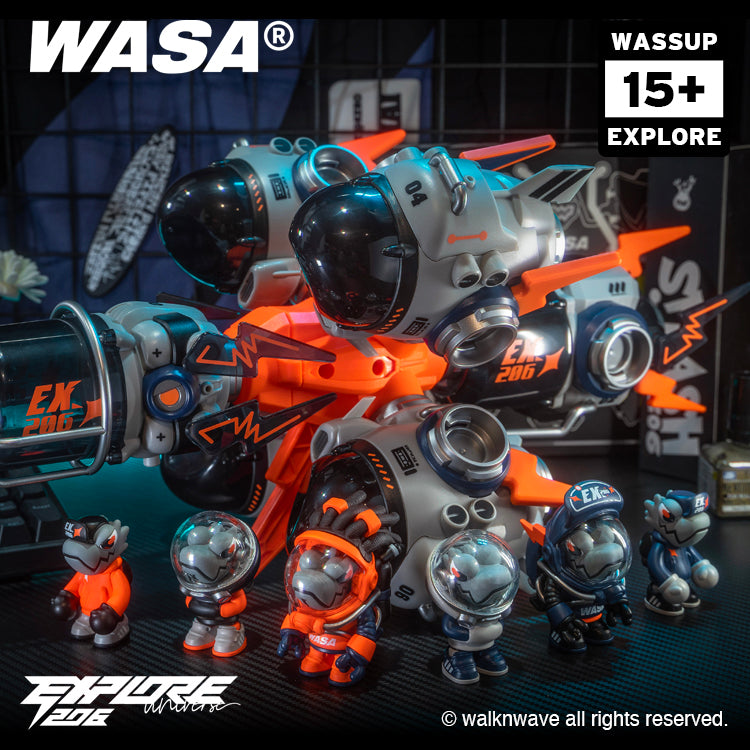 Three ramdon boxes of WASA EXPLORE206 series