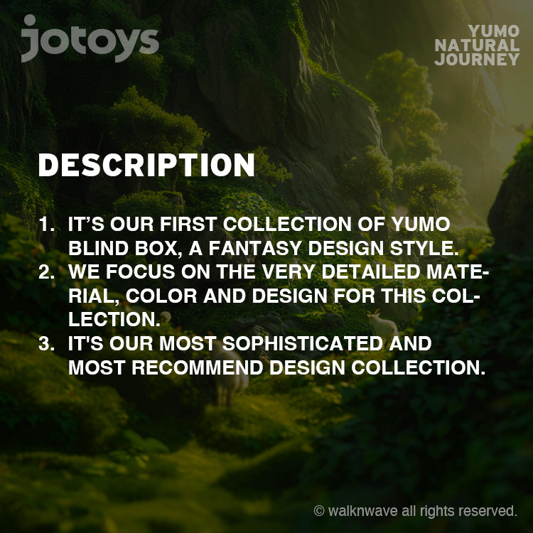 A whole set of YUMO the Natural Journey series