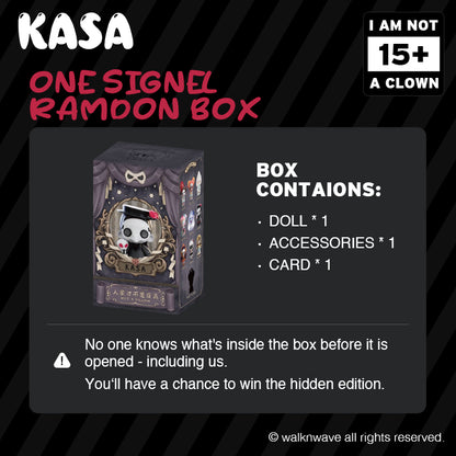 The Single ramdon box of KASA I am not a clown series