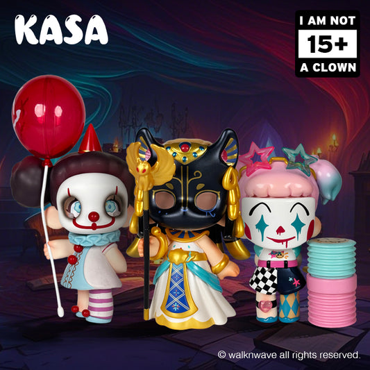 Three ramdon boxes of KASA I am not a clown series