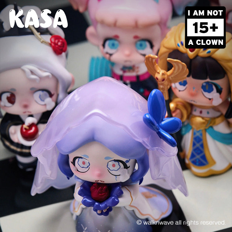 Four ramdon boxes of KASA I am not a clown series