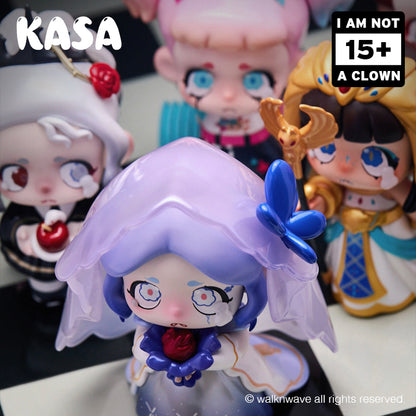 Four ramdon boxes of KASA I am not a clown series