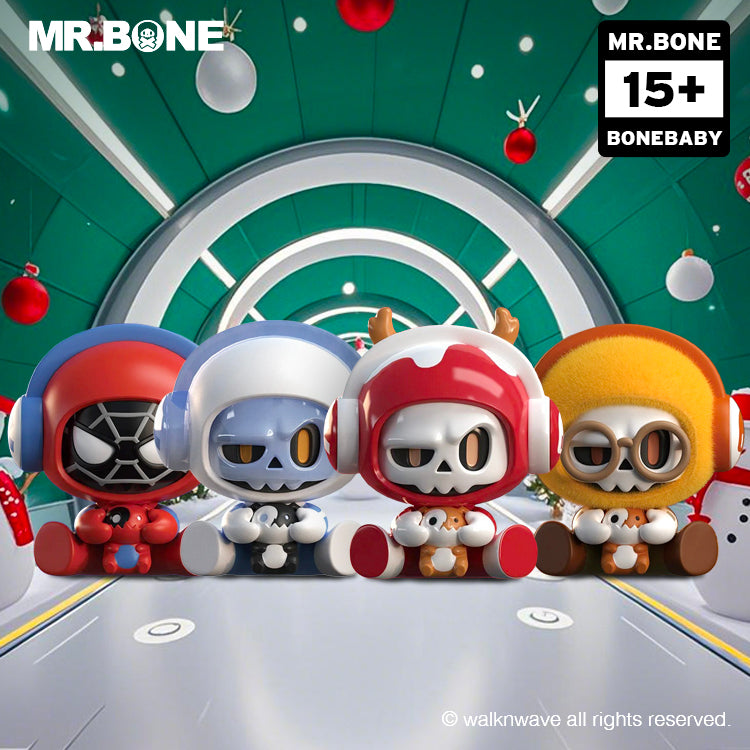 Four ramdon boxes of Mr.Bone Babybone series