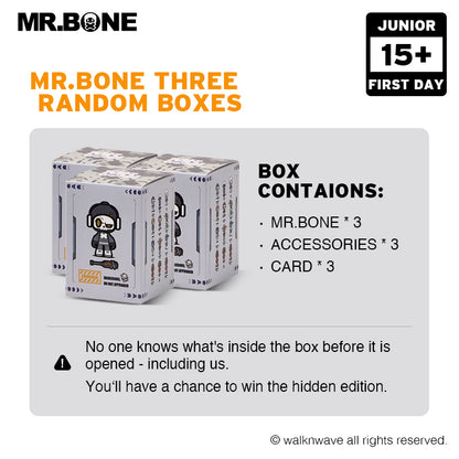 Three random boxes of the Junior First Day series