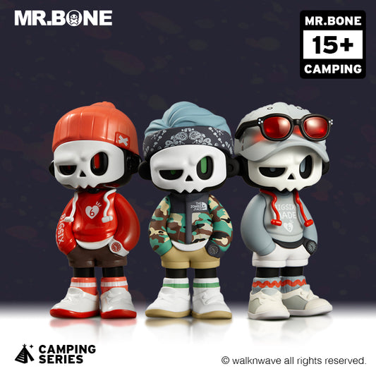 Three random boxes of the camping series