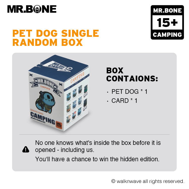 Pet dog single random box