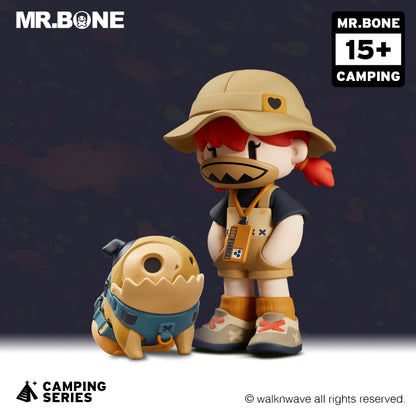 Single random box and one dog box of the camping series