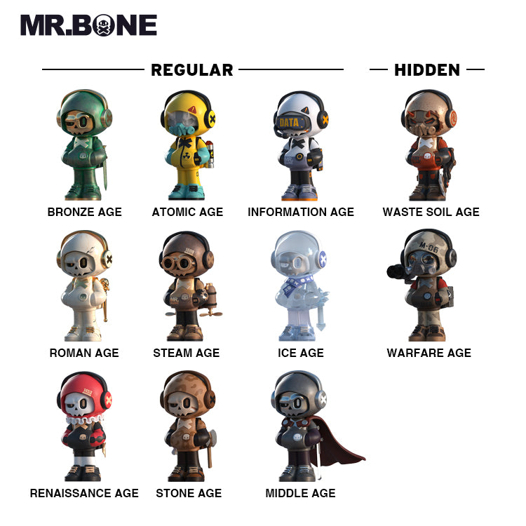 A whole set of the era series