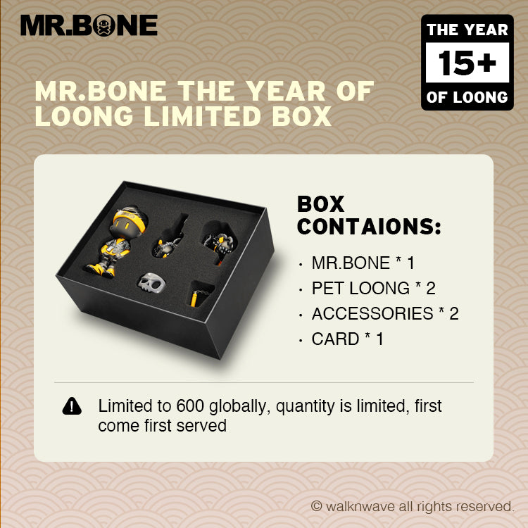 Mr.Bone the Year of Loong Limited Edition