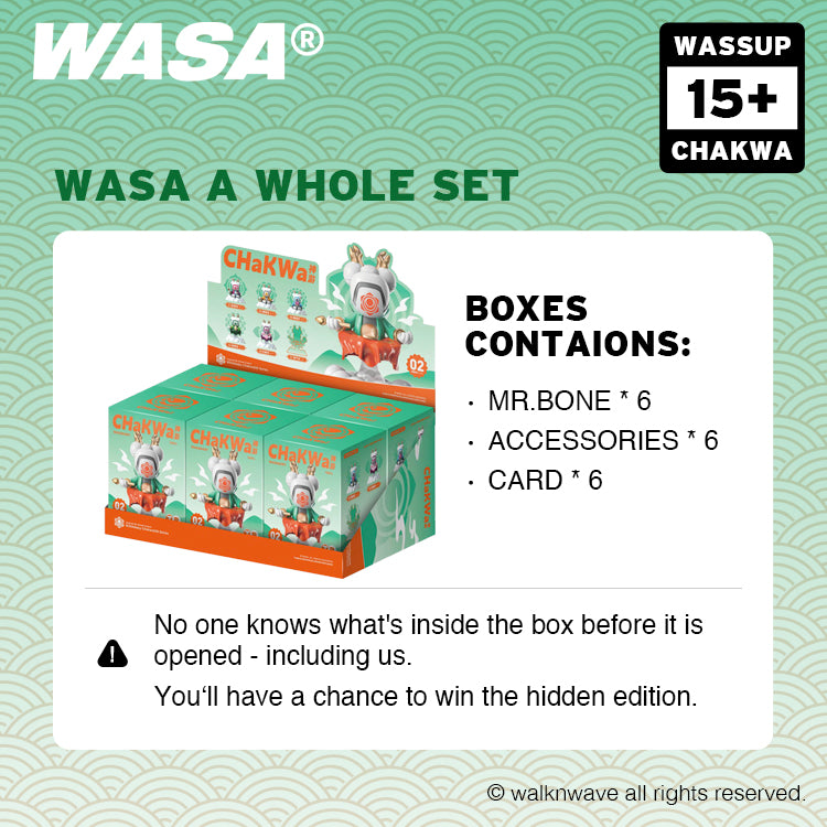 A whole set of WASA CHAKWA206 series