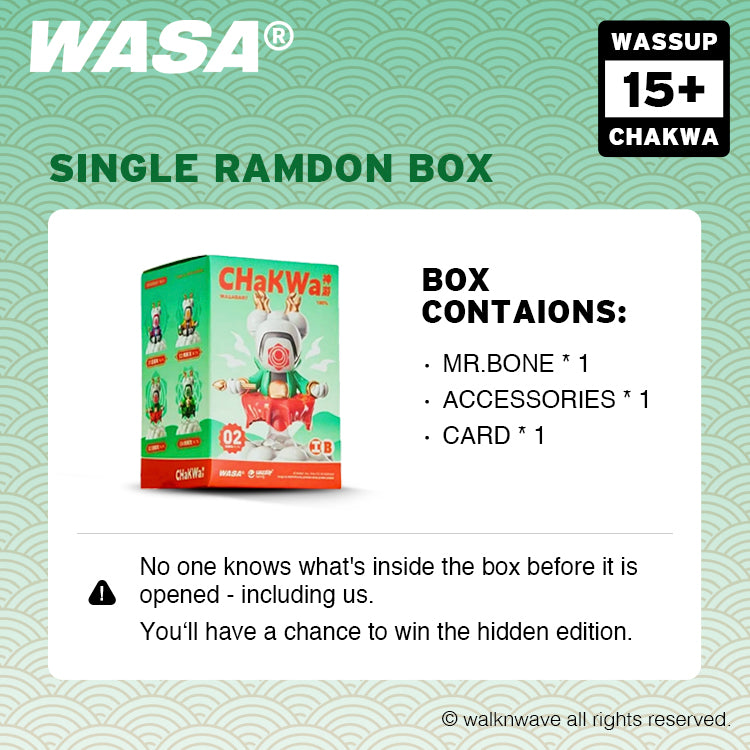 Single random box of WASA Chakwa206 series