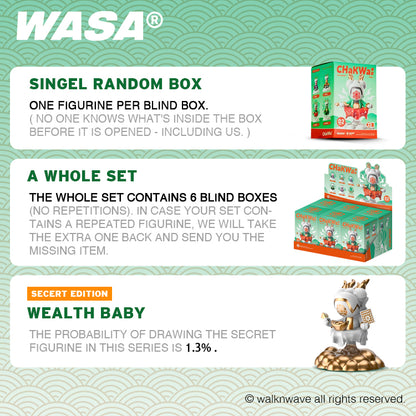 Two random boxes of WASA Chakwa206 series