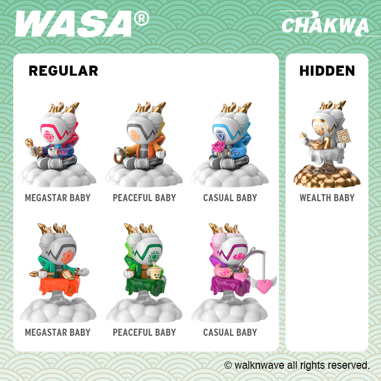 Two random boxes of WASA Chakwa206 series