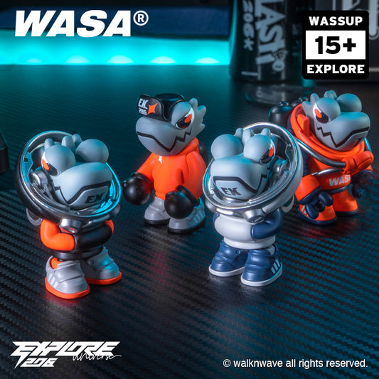 Four random boxes of WASA EXPLORE206 series