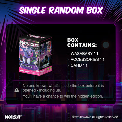 Single Random box of WASA Midnight206 Dashboard Series