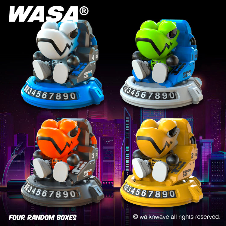 Four Random boxes of WASA Midnight206 Dashboard Series