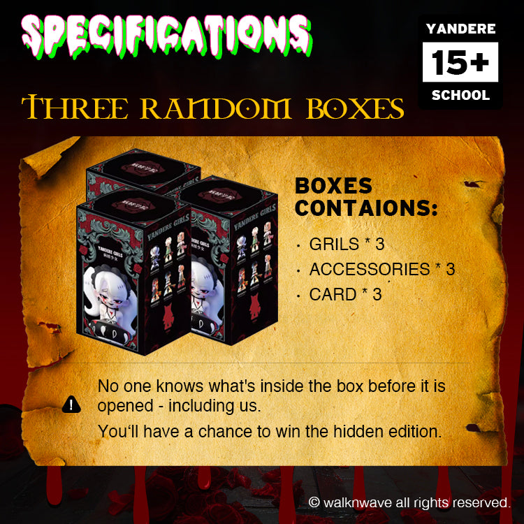 Yandere Grils - three random boxes